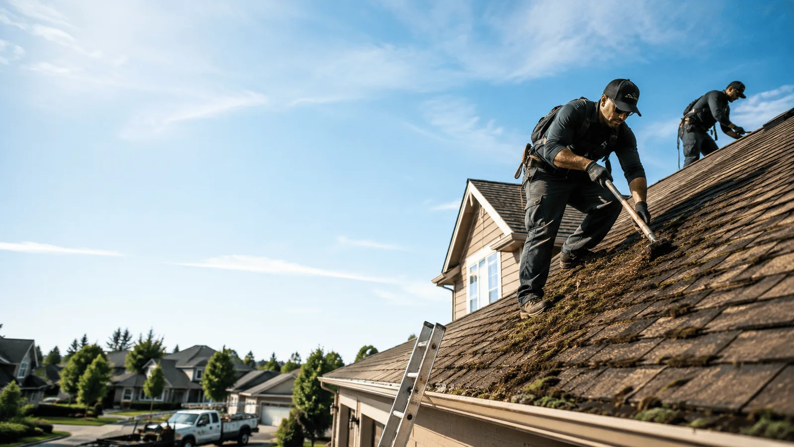 Roof Moss Removal in Perry, IA near me